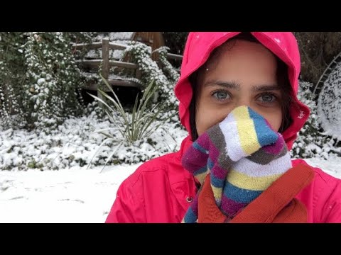 asmr en la nieve ⛄️