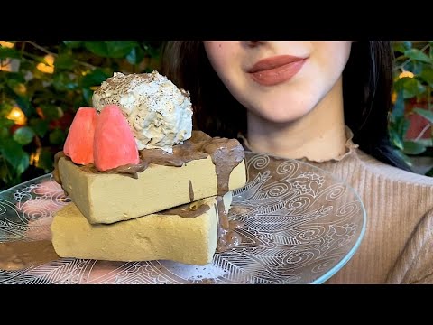 Лагерь мелоежек🏕Вафли и мороженное//Chalk camp/Waffles and ice cream//ワッフルとアイスクリーム //ASMR