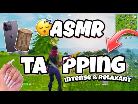 ASMR Français • Le MEILLEUR TAPPING INTENSE pour t'endormir rapidement sur FORTNITE 😴💤