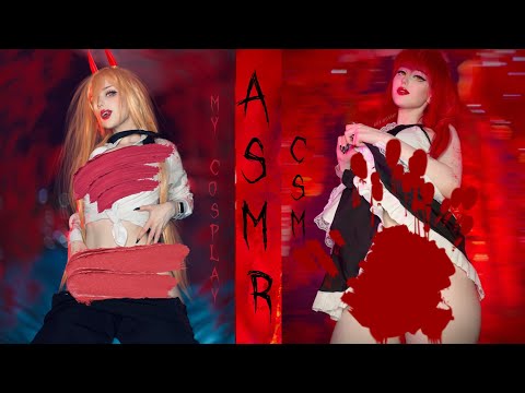 ♡ ASMR Crazy Nurses Got You! / Chainsaw Man Girls Cosplay Makima & Power