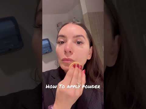 How To Apply Powder