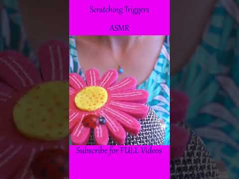 ASMR Scratching Triggers ❤️ #asmr #shorts