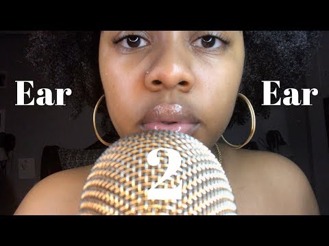 ASMR - 10 Minutes of Pure SLOW Ear to Ear TONGUE CLICKING (No Talking) 👅