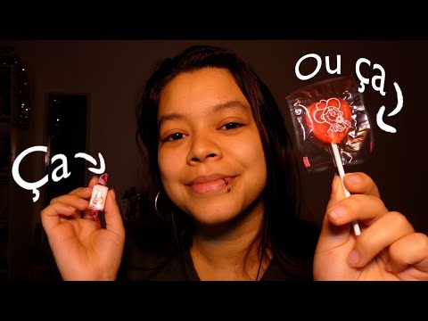 ASMR FR | Fais des choix / This or that ? 🤔 (avec des bracelets qui font un son trop cool)