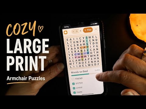 Soft Spoken ASMR ~ Exploring Armchair Puzzles on My iPhone 📱🧩