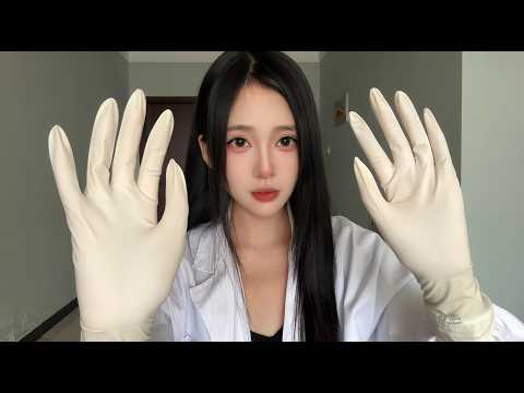 ASMR助眠｜医用手套挠痒痒游戏｜乳胶手套触发音｜剧情扮演低语哄睡｜全身敏感触发