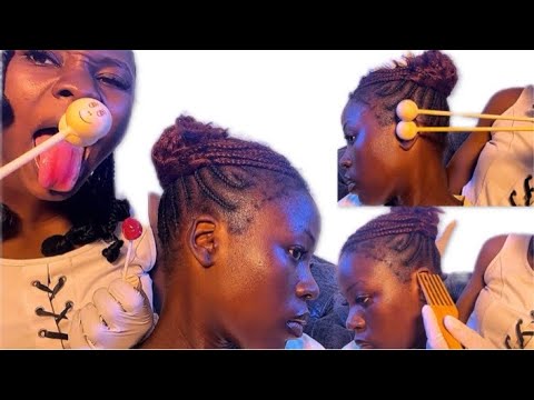 ASMR fast and aggressive nape licking for deep breathing and relaxation 