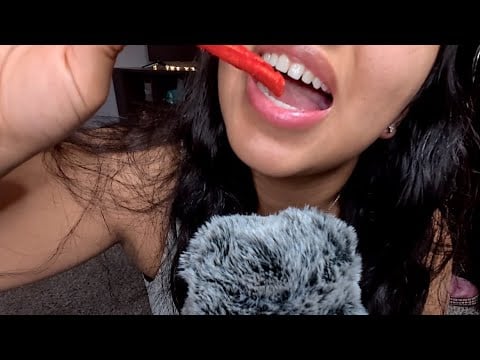 ASMR | Licking & Eating Snacks 👅🥵
