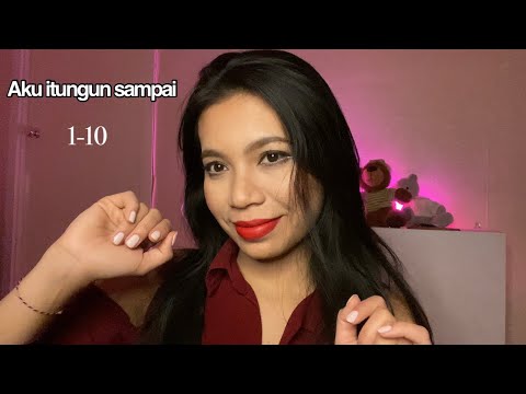 ASMR, iam counting 1-10 until you fall asleep (Bahasa Indonesia)