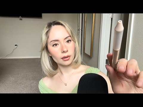 Asmr counting freckles on your face (visual trigger)😴