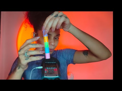 ASMR testando sua inteligência e intuição enquanto te distraio 