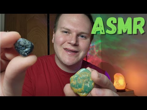 ASMR Crystal Energy for Root and Third Eye Chakra (Chakra Balancing, Healing)