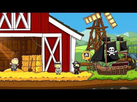ASMR Scribblenauts Unlimited – Restaurant Rush 🍽️ [No Talking]
