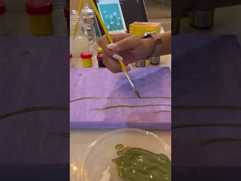 Vem pintar comigo? ASMR pintura #asmr #visualtingle #viralvideo