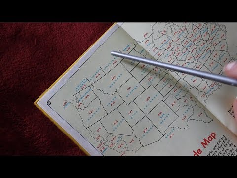 Vintage Atlas Tracing & More ASMR