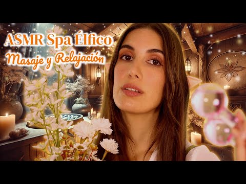 ASMR Relajación Guiada para Calmar la Mente y el Cuerpo 🌿🕯️ Spa Élfico 🧖‍♀️✨