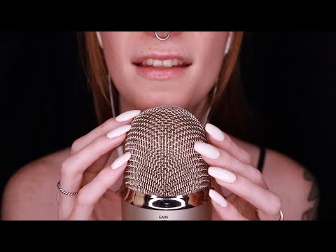 ASMR ⚡️ Mic Scratching for DEEP SLEEP with Gradual Delay/Echo
