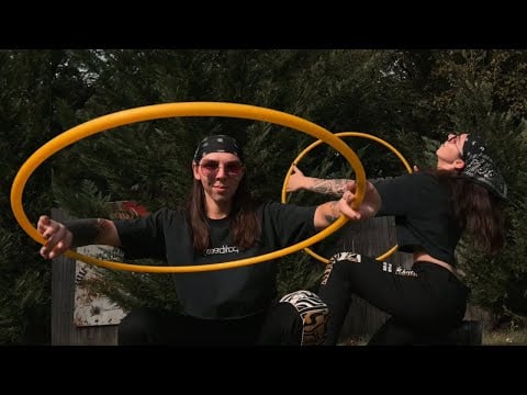 Mesmerizing Hula Hoop ASMR | Layered Sounds 🐝