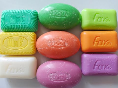 Dry Soap carving ASMR\ relaxing sounds\ No talking. Satisfying ASMR video\ Cutting soap