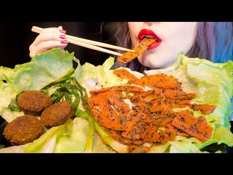 ASMR: Raw Smoked Salmon Plate | Sushi "Salmon" 🍣 ~ Relaxing Eating Sounds [No Talking|V] 😻