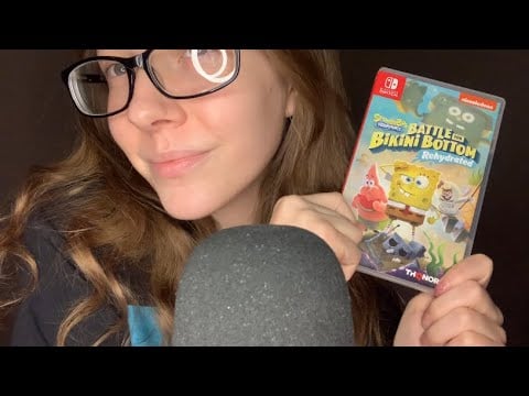 ASMR Tapping On SpongeBob SquarePants: Battle for Bikini Bottom - Rehydrated | No Talking