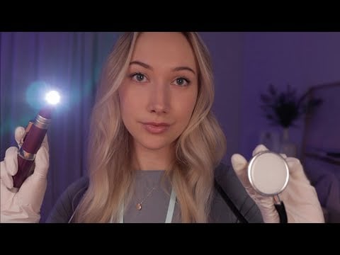 ASMR New Patient Doctor Exam For Anxiety | Full Medical Check-Up + Typing Sounds 🩺