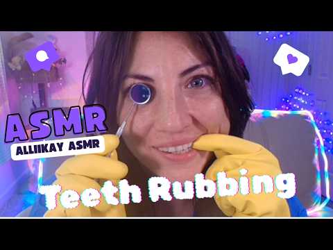 ASMR Dentist self check