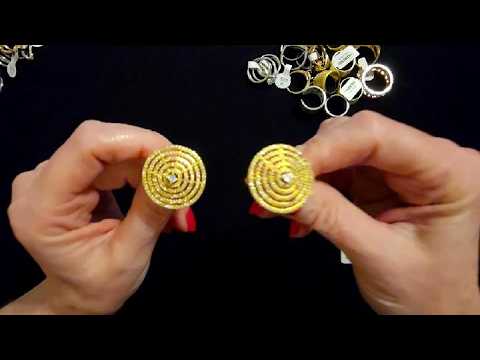 ASMR | Big Lot of 47 Fancy Rings Show & Tell (Whisper)