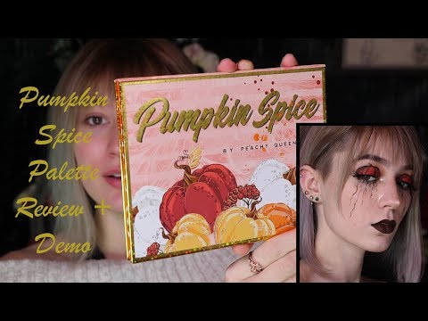 PUMPKIN SPICE PALETTE// by Peachy Queen// review + Demo