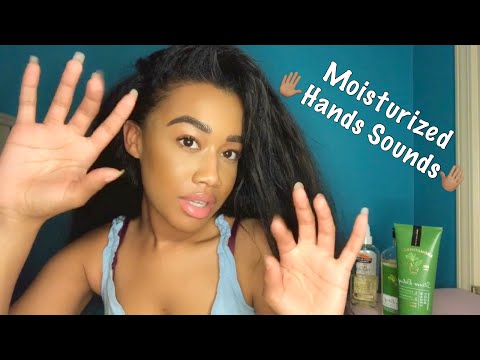 ASMR Fast & Aggressive Moisturized Hand Sounds with some Mouth Sounds