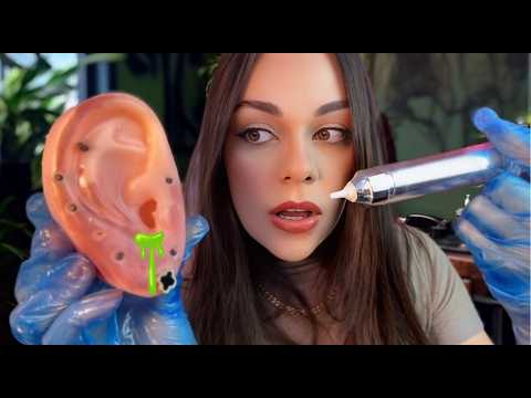 ASMR: cuidando do seu piercing inflamado 💉