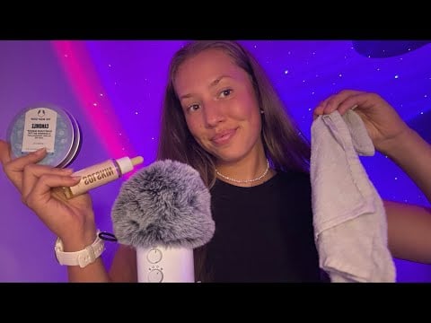 ASMR get ready for bed with me, bedtime routine