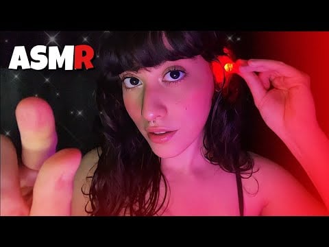 ASMR SONS de BOCA com GATILHOS VISUAIS (dedos mágicos, hand movements, pincel na tela…+)