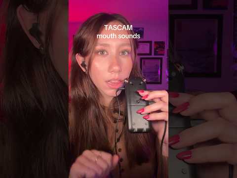 ASMR | Tascam Mouth Sounds #asmr #asmrsounds #asmrtingles #mouthsounds #relaxing