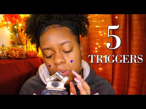 ASMR -  5 EFFECTIVE TRIGGERS FOR SLEEP ♡✨