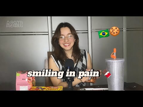 ASMR Mukbang | Trying Brazilian sweets 🇧🇷 🍫