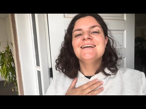 ASMR Tour pelo meu Quintal 🌱🌸🪻Natureza e Ar puro!