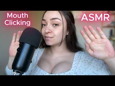 ASMR Close Up Mouth Clicking & Cozy Rambling | Blue Yeti Mic
