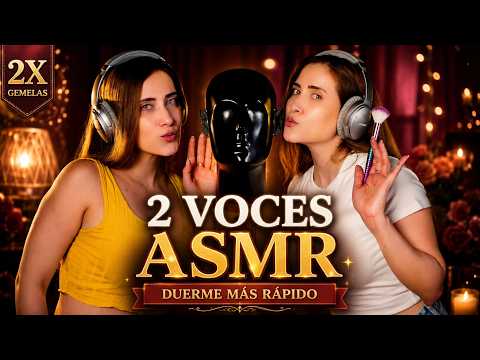 ASMR doble para dormir dos veces más rápido | ASMR español | Asmr with Sasha