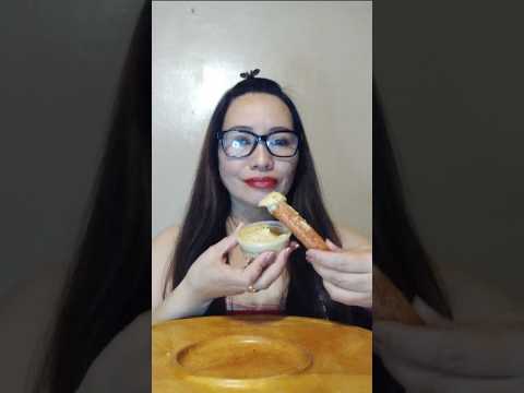 HOTDOG WITH BUTTER#viral #mukbang #shortsfeed #food #eatingshow #everyone #asmr #hotdog #foodie