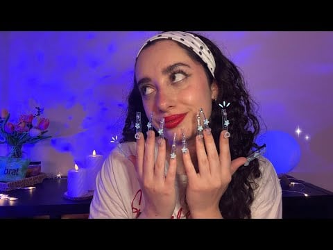 ASMR - FRISSONS GARANTIS AVEC CES ONGLES XXL ! 💅🏻