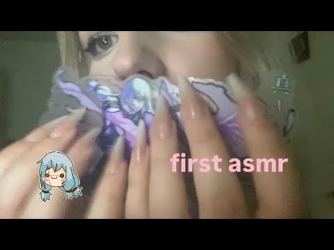 my (very awkward) first asmr video (basically mahito asmr)