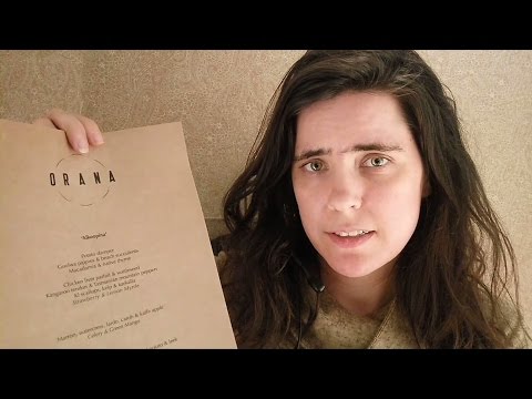 🍵ASMR Waitress/Restaurant Role Play🍵(Orana Degustation Menu)