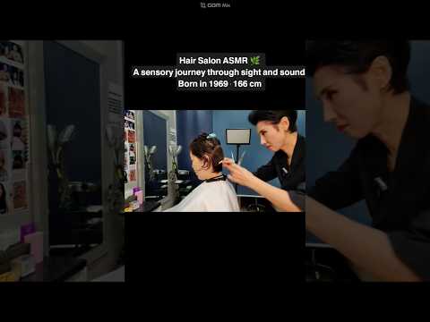 미용실ASMR 시각과청각의 활성화 #상고컷트 Activation of ASMR visual and hearing in beauty salon #AppealCut