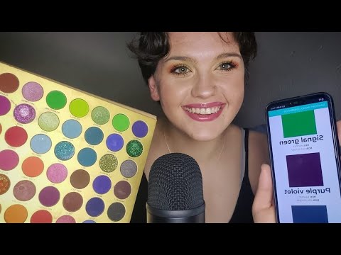 #ASMR | Random colour generator picks my makeup🩵