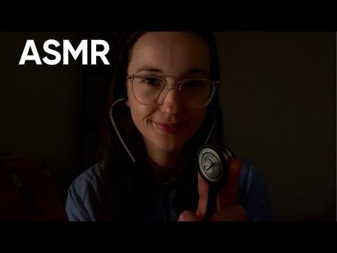 ASMR Night Nurse Checks Your Vitals | Midnight Medical Exam