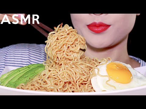 ASMR Indomie Mi goreng (BIG BITES) 미고랭 라면 리얼사운드 먹방