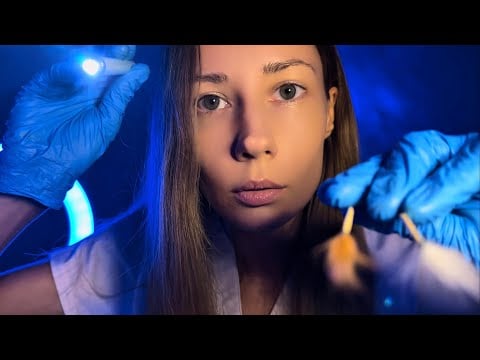 ASMR Gentle Eye Cleaning 👁 Relaxing Doctor Roleplay to Make You Sleepy