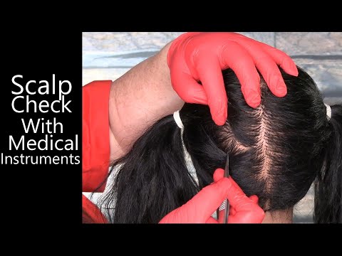 ASMR Scalp Check with Medical Instruments | Medical Roleplay