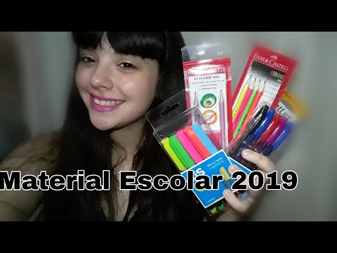 Meus materiais escolares 2019